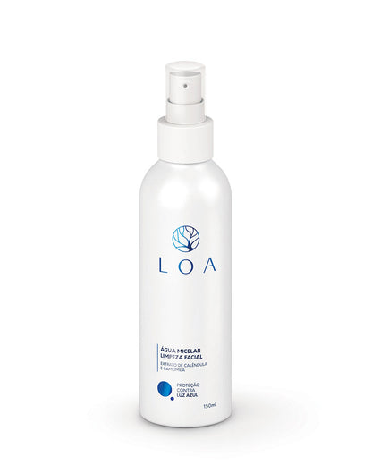 Água Micelar LOA® 150 ml – Limpeza, Hidratação e Remoção de Maquiagem