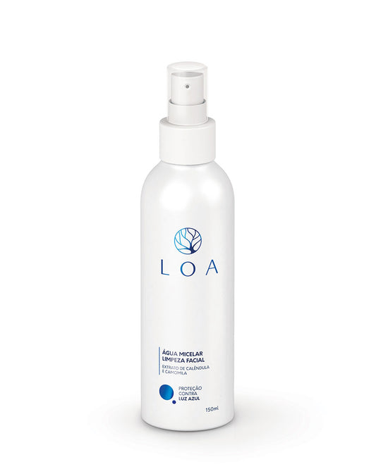 Água Micelar LOA® 150 ml – Limpeza, Hidratação e Remoção de Maquiagem