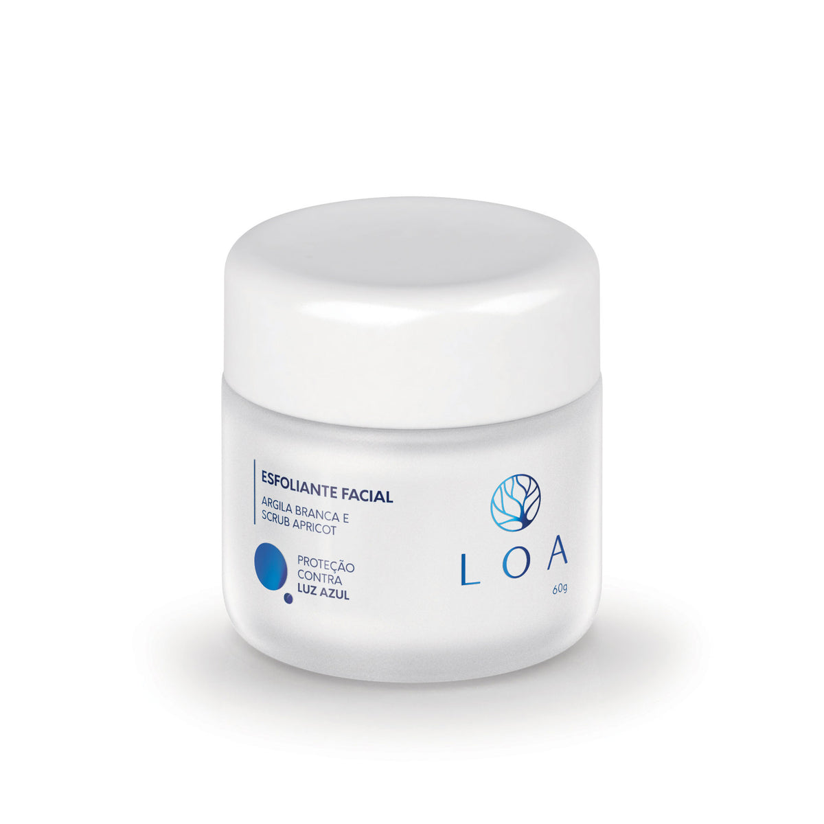 Esfoliante Facial LOA® 60 g – Limpeza e Renovação da Pele