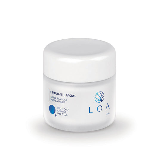 Esfoliante Facial LOA® 60 g – Limpeza e Renovação da Pele
