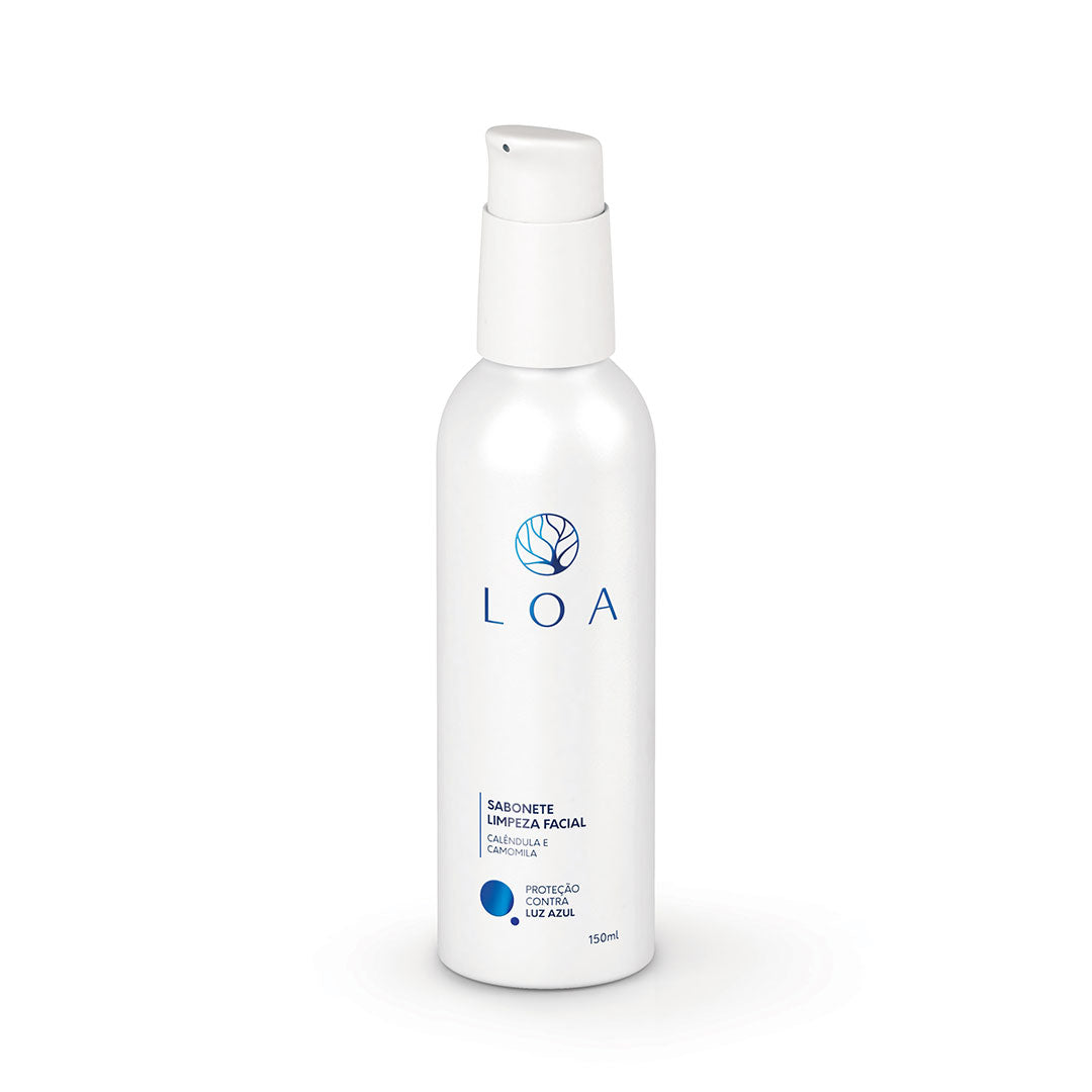Sabonete de Limpeza Facial LOA® 150 ml – Limpeza e Controle da Oleosidade