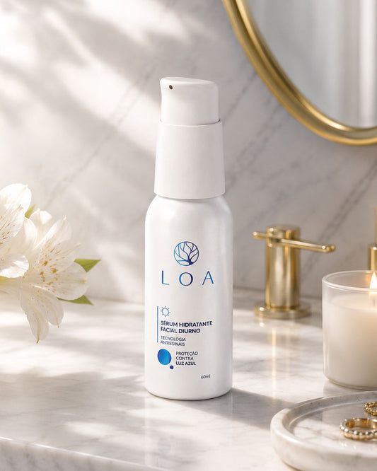 Sérum Hidratante Facial Diurno LOA® 60 ml – Hidratação e Cuidado Diário
