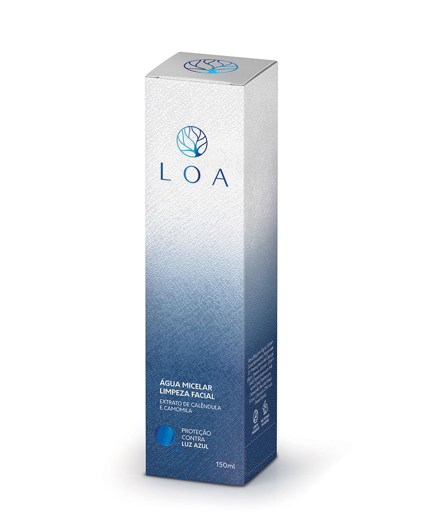 Água Micelar LOA® 150 ml – Limpeza, Hidratação e Remoção de Maquiagem