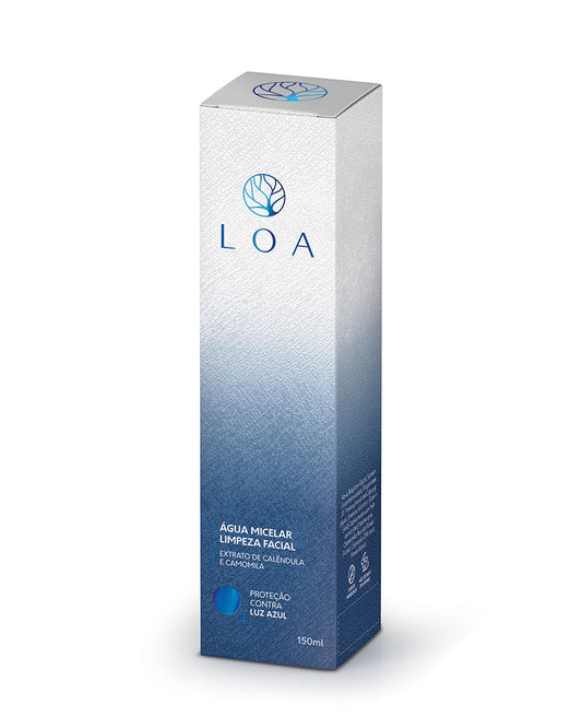 Água Micelar LOA® 150 ml – Limpeza, Hidratação e Remoção de Maquiagem