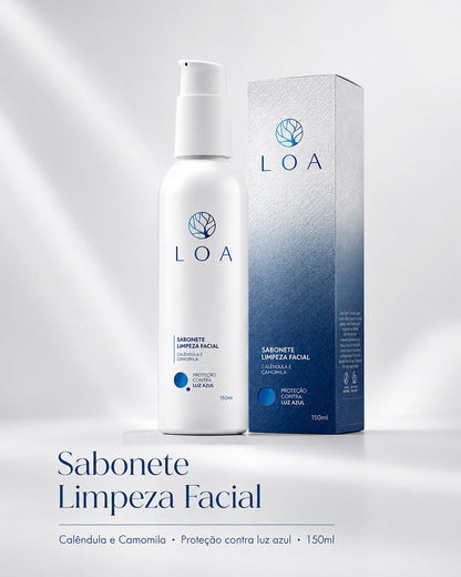 Sabonete de Limpeza Facial LOA® 150 ml – Limpeza e Controle da Oleosidade